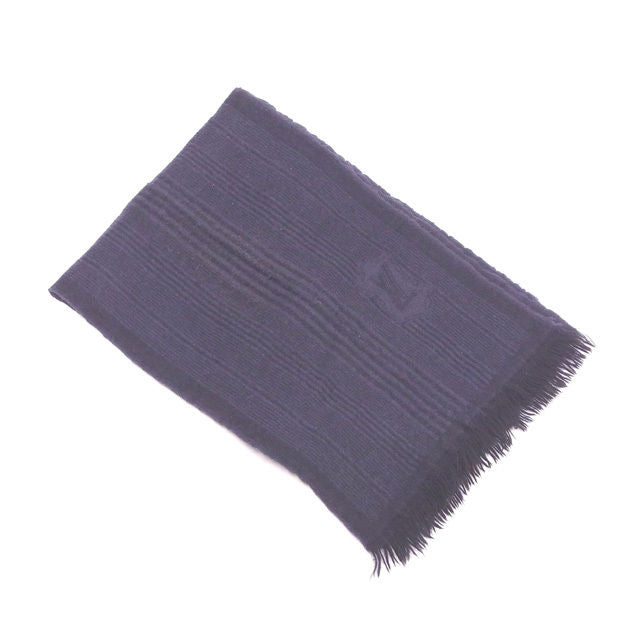 LOUIS VUITTON Scarf Gray black
