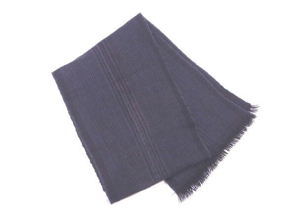 LOUIS VUITTON Scarf Gray black