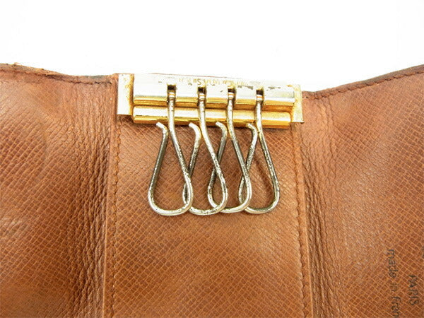 LOUIS VUITTON Key case Key holder M62631 Brown Multicles4