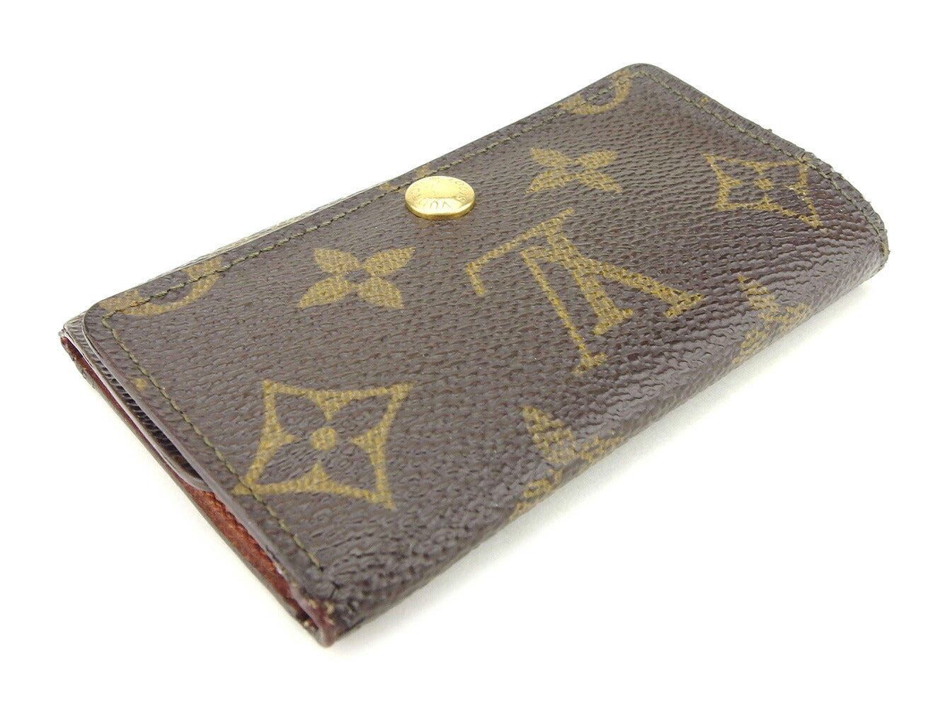 LOUIS VUITTON Key case Key holder M62630 Brown Multicles6