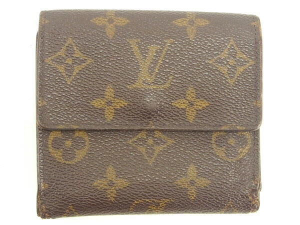 LOUIS VUITTON Bifold Wallet M61652 Brown Porte Monnaie Billets Cartes Credit