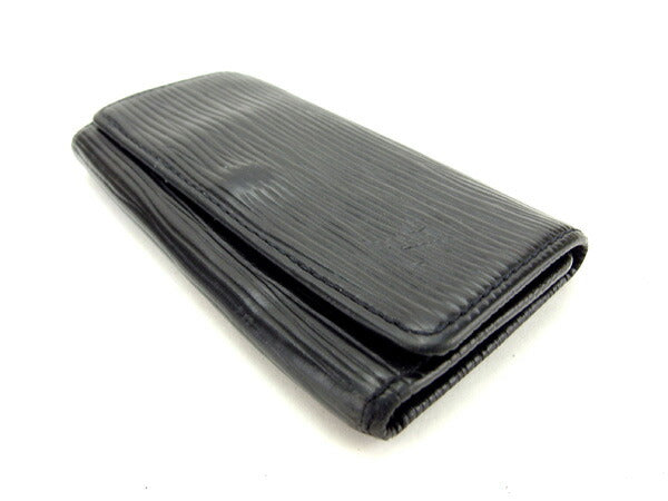 LOUIS VUITTON Key case Key holder M63822 black Multicles4