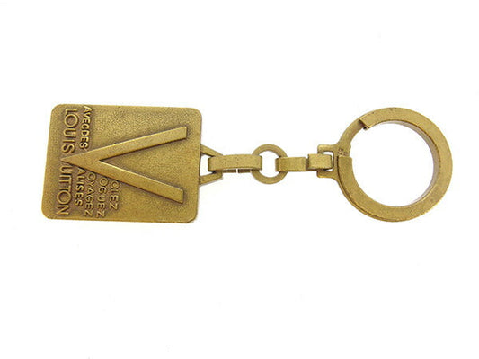 LOUIS VUITTON Key ring gold