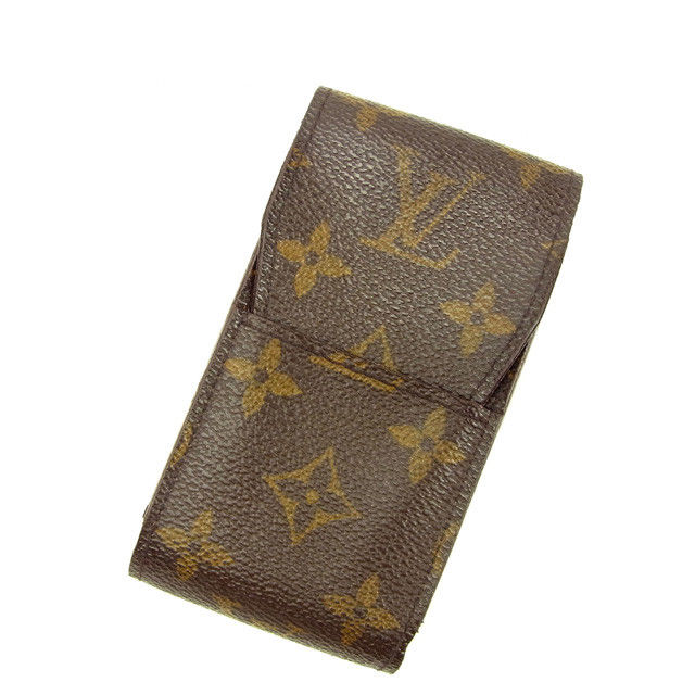 LOUIS VUITTON Cigarette case M63024 Brown Etui cigarette