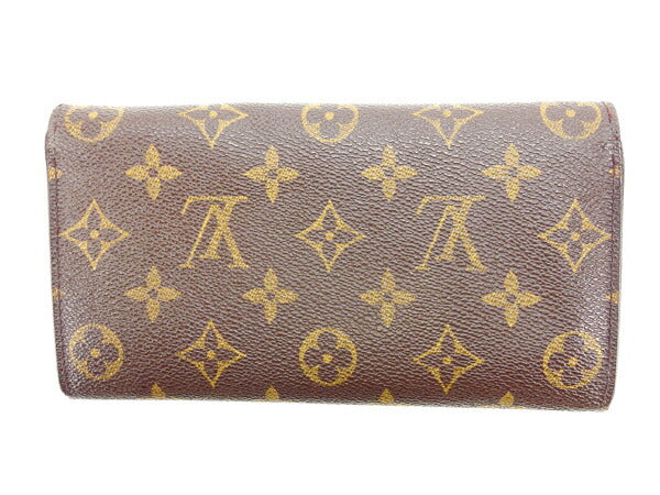 LOUIS VUITTON Long Wallet Purse M61725 Monogram canvas Brown Pochette Porto MonÃÂ©credi