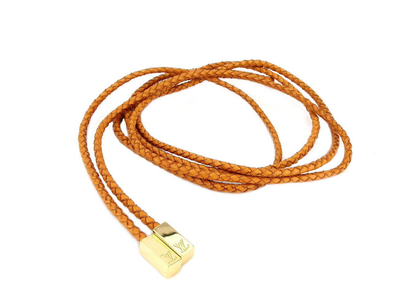 LOUIS VUITTON belt M67302 Brown Saintur VVN Trece