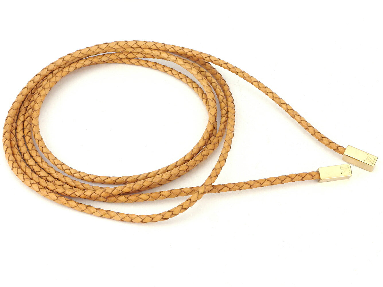 LOUIS VUITTON belt M67302 beige Saintur VVN Trece