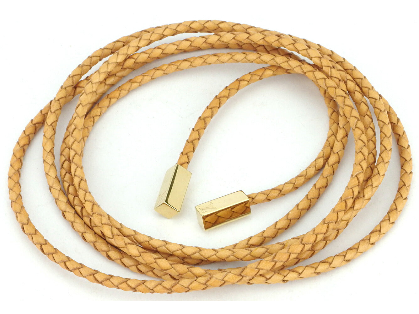 LOUIS VUITTON belt M67302 beige Saintur VVN Trece