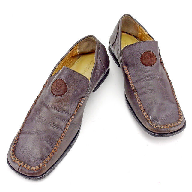 LOUIS VUITTON loafers Brown 7