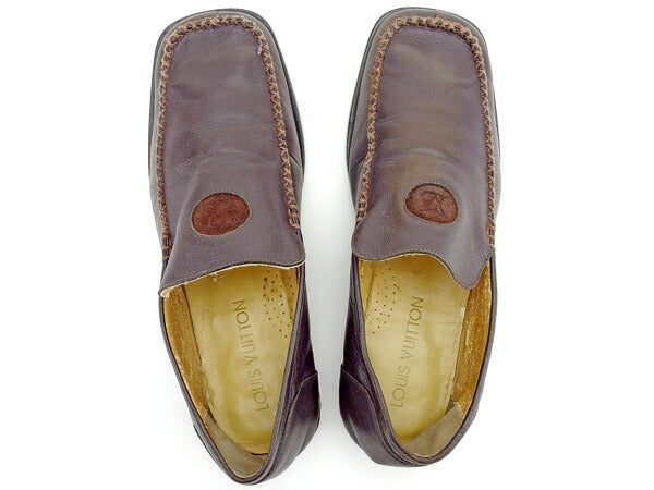 LOUIS VUITTON loafers Brown 7