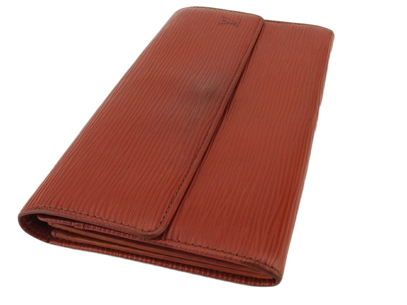 LOUIS VUITTON Long Wallet Purse M63573 Brown gold Pochette Porto MonÃÂ©credi