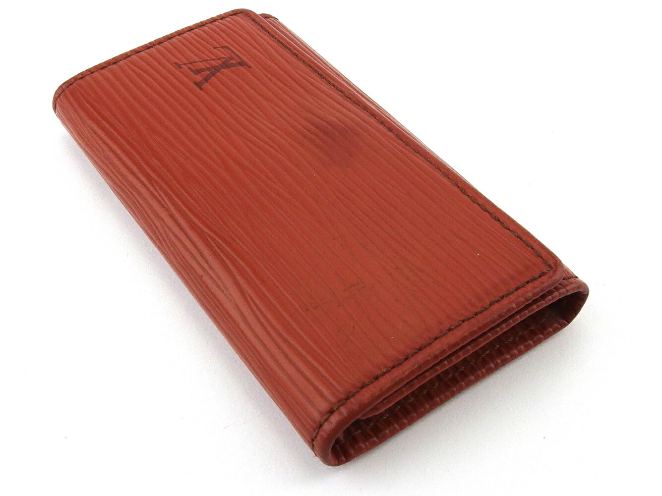 LOUIS VUITTON Key case Key holder  M63823 Brown gold Multicles4
