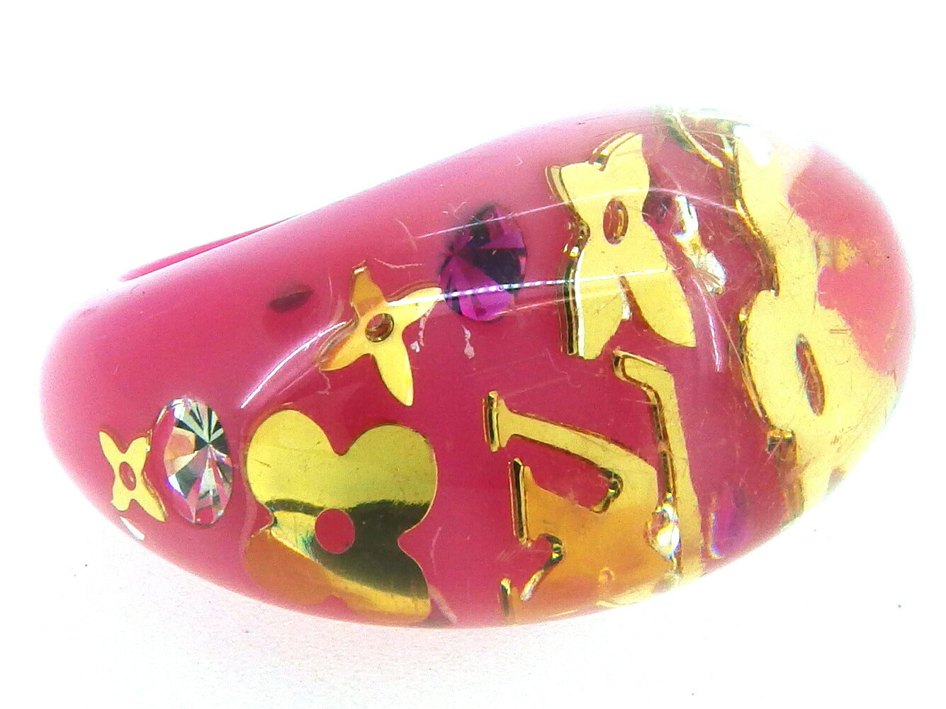 LOUIS VUITTON Ring M65776 Pink gold Around No. 9 Berg Unclusion