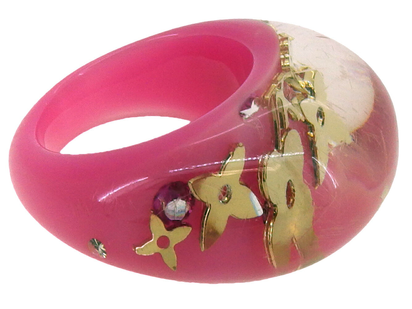 LOUIS VUITTON Ring M65776 Pink gold #Around No. 13 Berg Unclusion