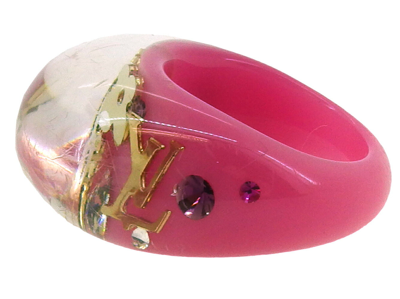 LOUIS VUITTON Ring M65776 Pink gold #Around No. 13 Berg Unclusion