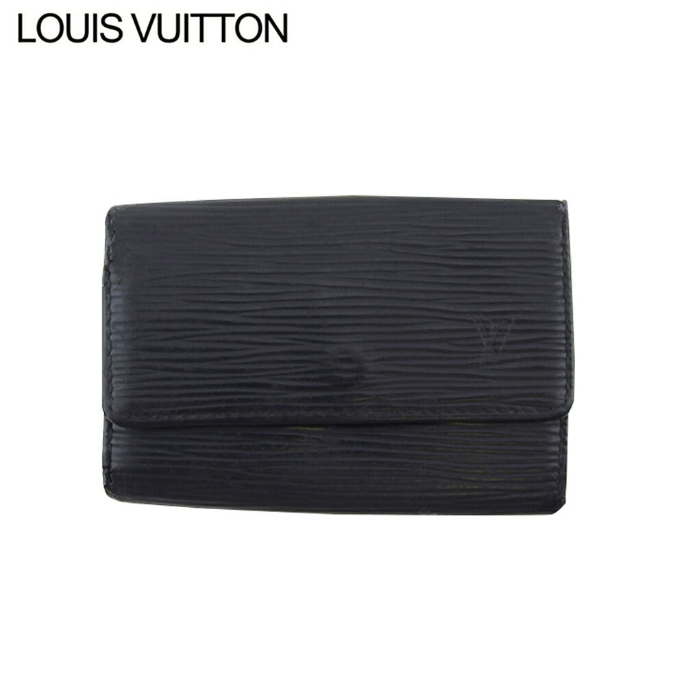 LOUIS VUITTON Key case Key holder  M63812 Black gold Multicles6