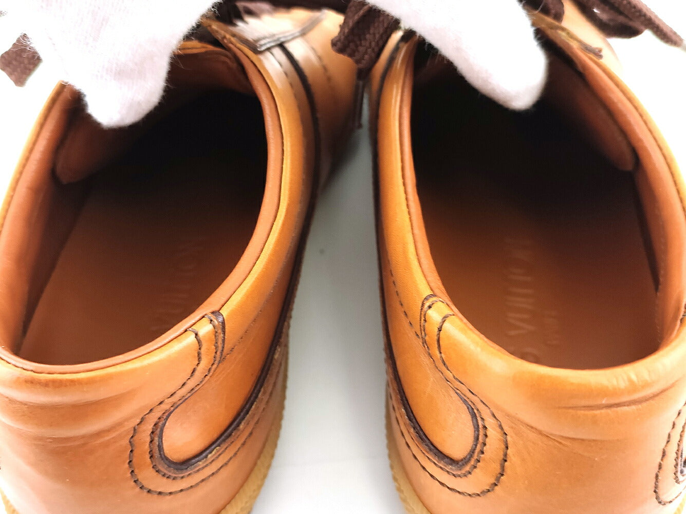 LOUIS VUITTON sneakers Light brown brown #34 Low-cut