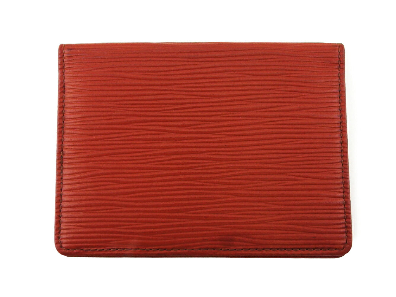LOUIS VUITTON Pass case M63203 Kenyan brown Porto 2 Cult Vertical