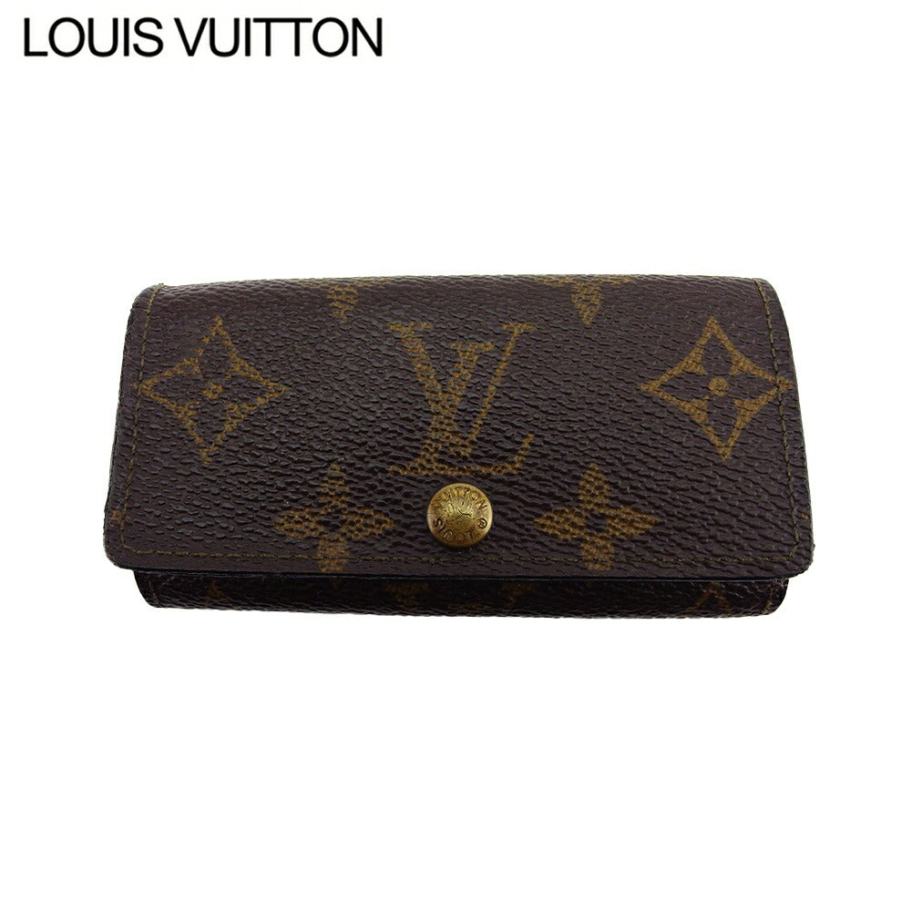 LOUIS VUITTON Key case Key holder  M69517 Brown Monogram