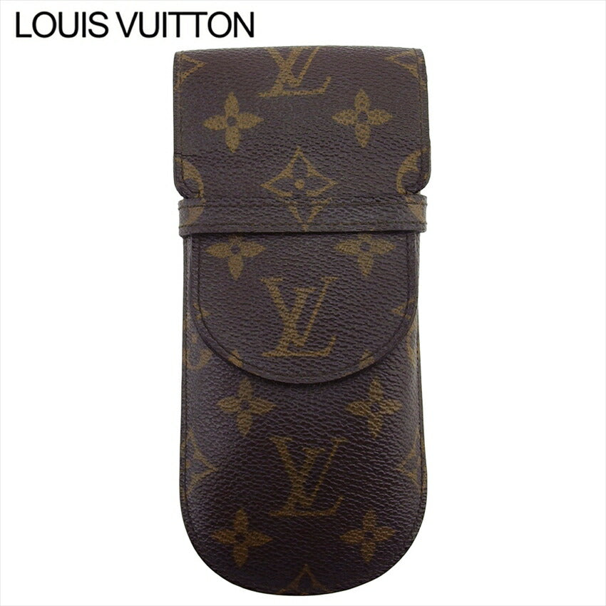 LOUIS VUITTON glasses case M62970 Brown beige Etui lunet mule