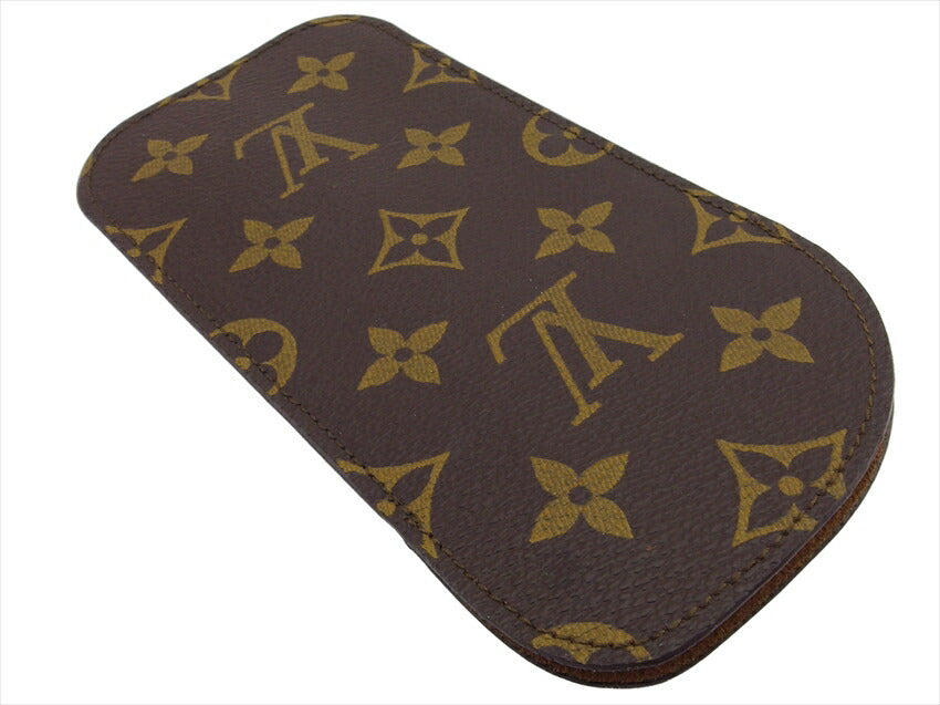 LOUIS VUITTON glasses case M62969 Brown beige Etui Linette Simple
