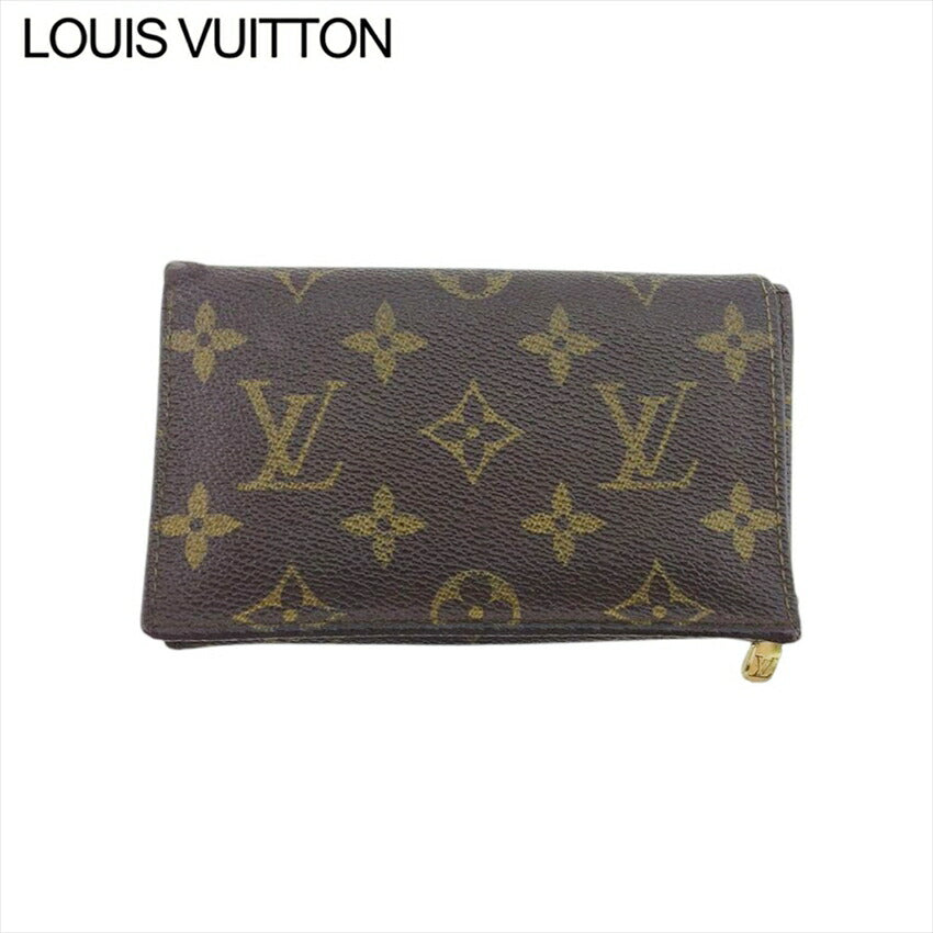 LOUIS VUITTON Long Wallet Purse M61730 Monogram canvas Brown beige Porte Monnaie-Viet-TrÃ©sors (old)
