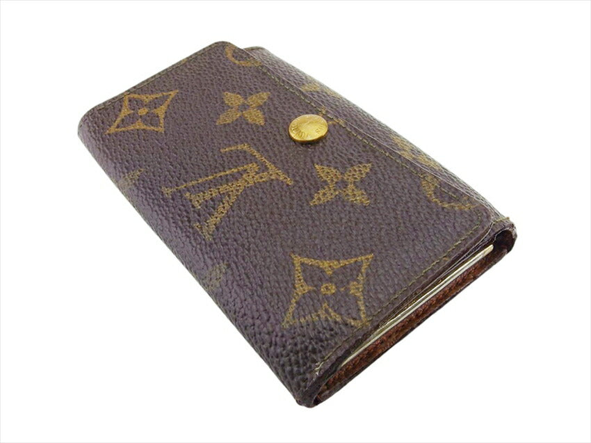 LOUIS VUITTON Key case Key holder  M62630 Brown Multicles6