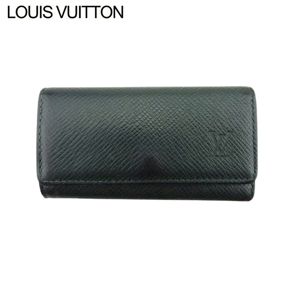LOUIS VUITTON Key case Key holder  M30524 Green gold Multicles4