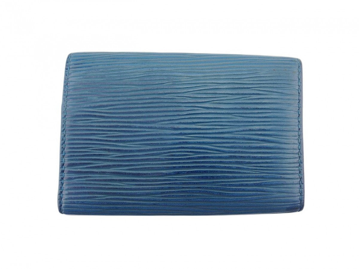 LOUIS VUITTON Key case Key holder  blue