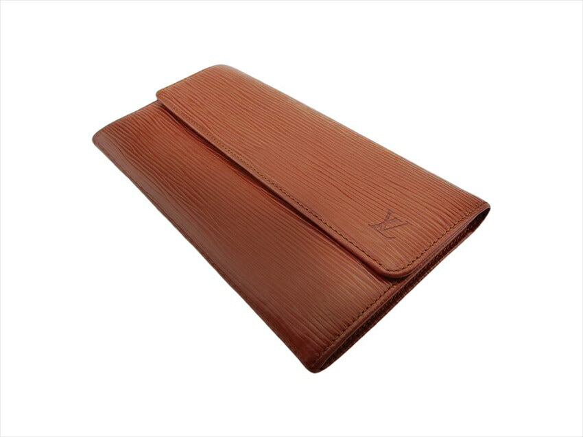 LOUIS VUITTON Long Wallet Purse M61725 Kenya Brown Pochette Porto MonÃÂ©credi