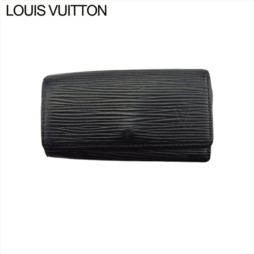 LOUIS VUITTON Key case Key holder  M63822 Noir (Black) Multicles4