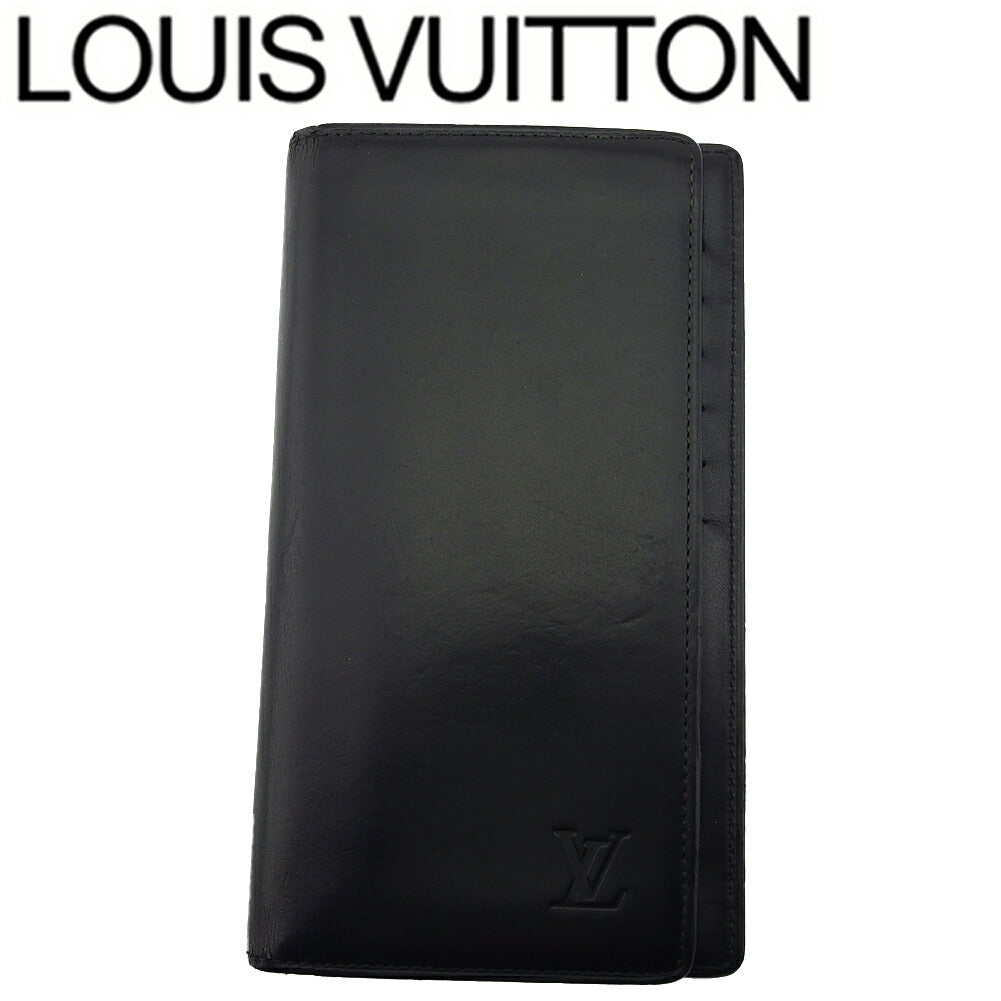 LOUIS VUITTON Bill Compartment M85401 black Porte Valeursã»12Cartes Crdit