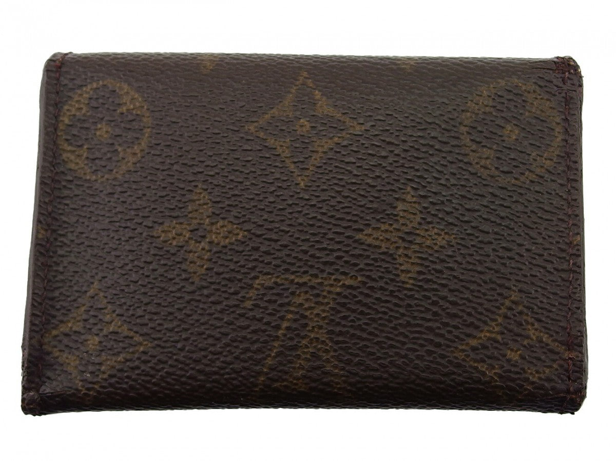 LOUIS VUITTON Key case Key holder  M62630 Brown beige gold Multicles6