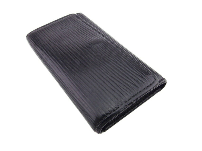 LOUIS VUITTON Key case Key holder  M63822 Black gold Multicles4