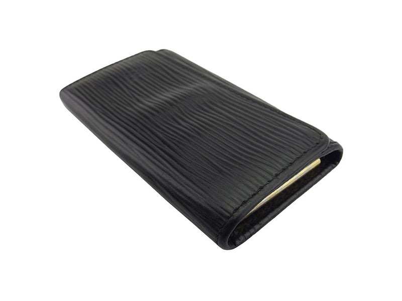 LOUIS VUITTON Key case Key holder  M63822 Black gold Multicles4