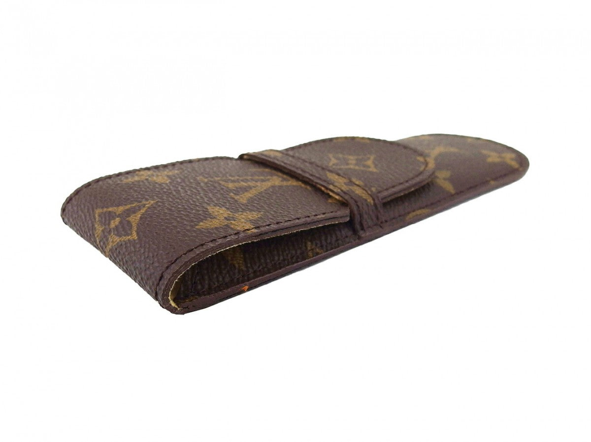 LOUIS VUITTON pencil case Brown