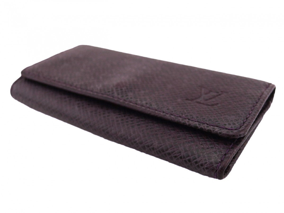 LOUIS VUITTON Key case Key holder  M30526 Purple brown Multicles4