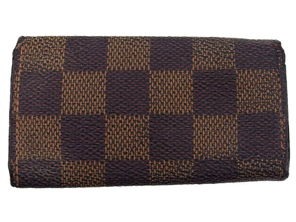 LOUIS VUITTON Key case Key holder  N62631 Damier Ebene Multicles4