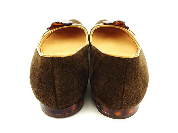 LOUIS VUITTON pumps Brown type 34