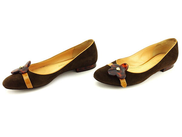 LOUIS VUITTON pumps Brown type 34