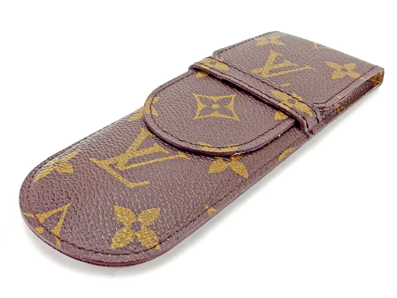 LOUIS VUITTON pencil case M62990 Brown Etui Styro