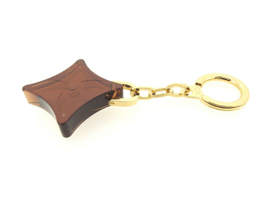 LOUIS VUITTON Key ring Brown