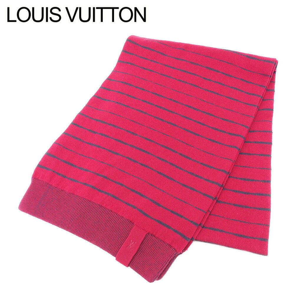 LOUIS VUITTON Scarf Red green