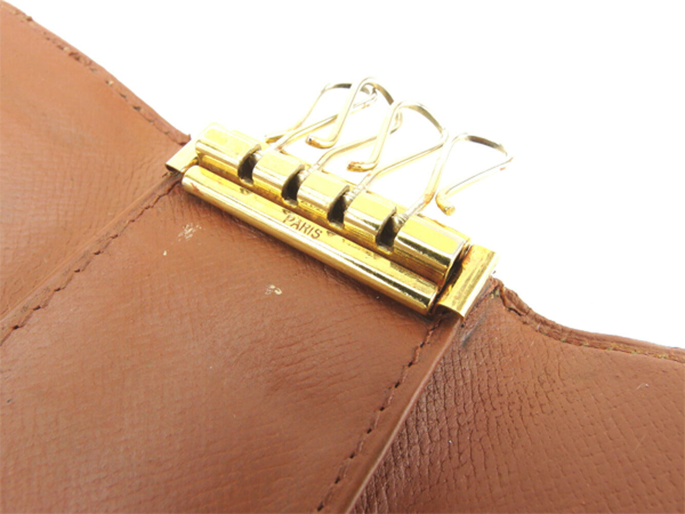 LOUIS VUITTON Key case Key holder M62631 Brown Multicles4