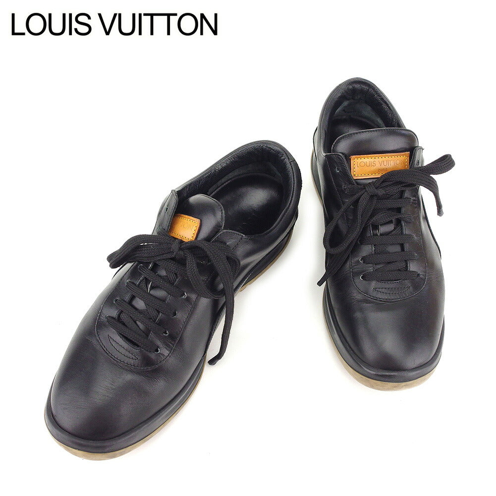 LOUIS VUITTON sneakers black #37 No size listed
