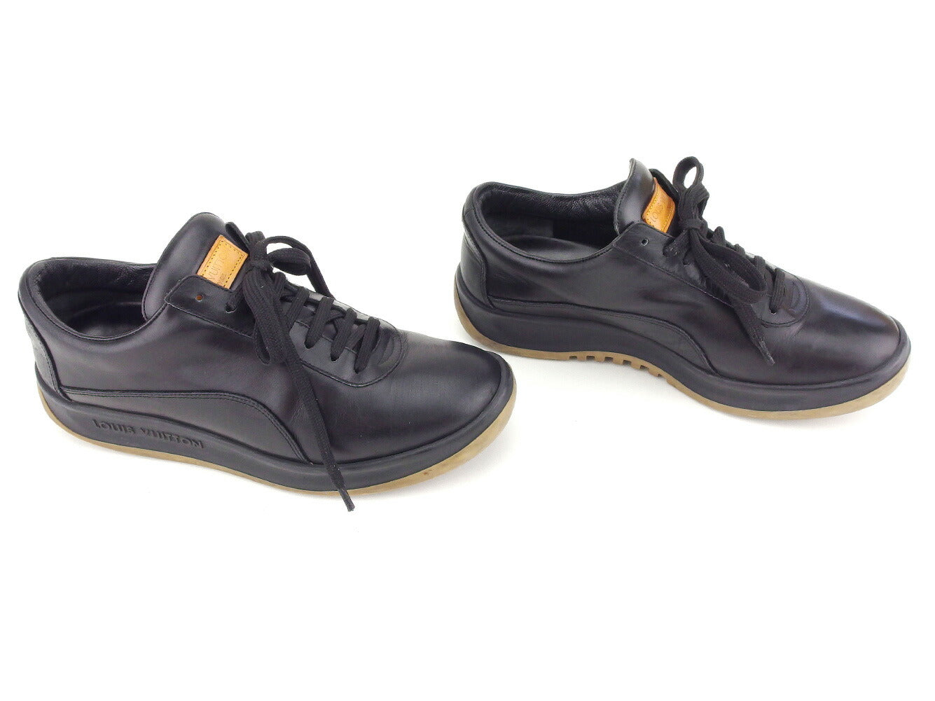 LOUIS VUITTON sneakers black #37 No size listed