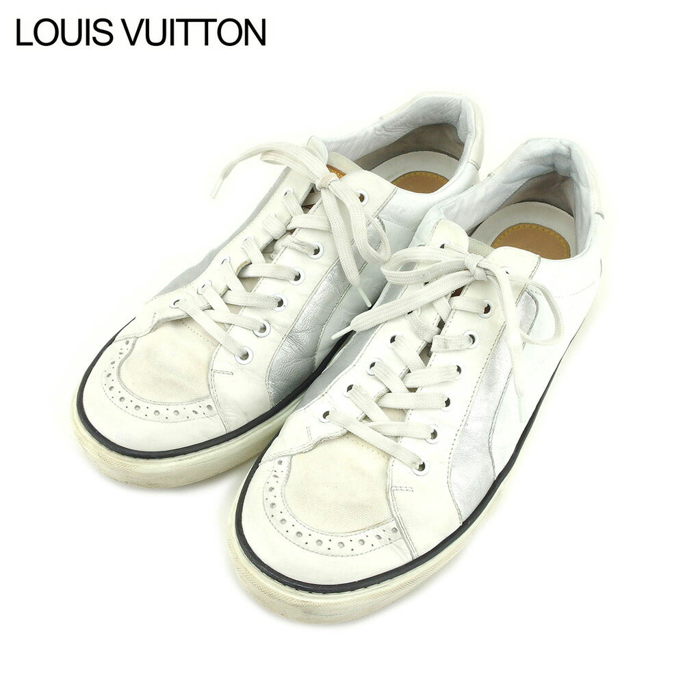 LOUIS VUITTON sneakers White Silver 8