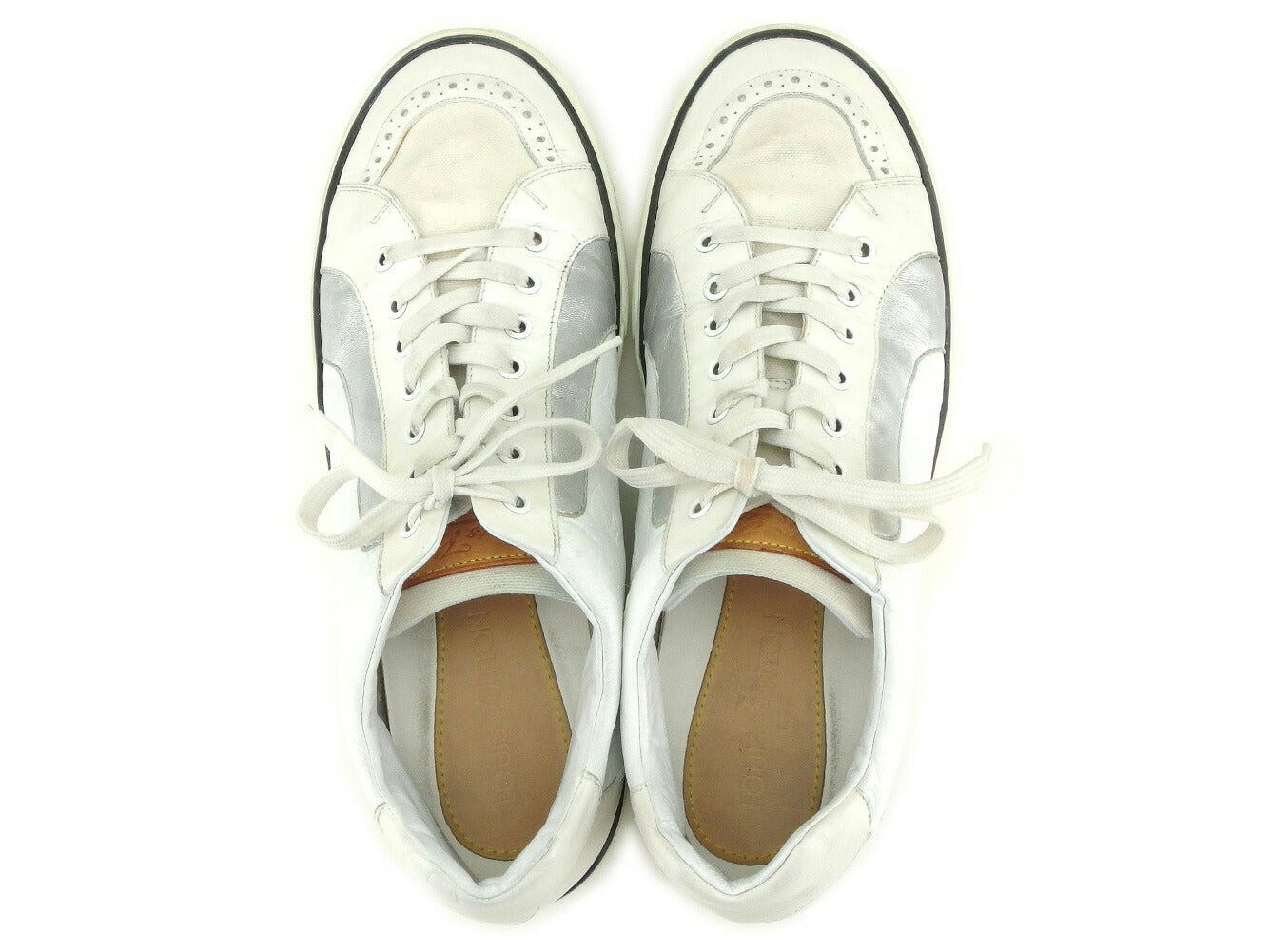 LOUIS VUITTON sneakers White Silver 8