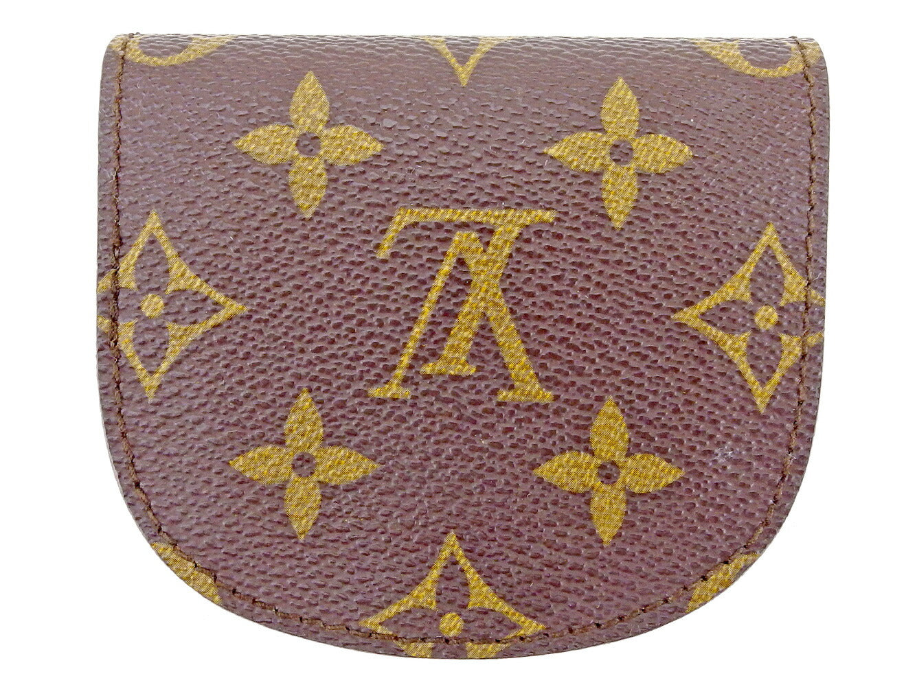 LOUIS VUITTON Coin case M61970 Brown PortomonÃ© GusÃ©