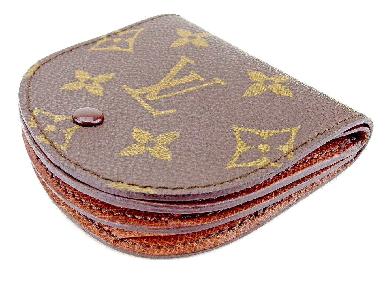 LOUIS VUITTON Coin case M61970 Brown PortomonÃ© GusÃ©